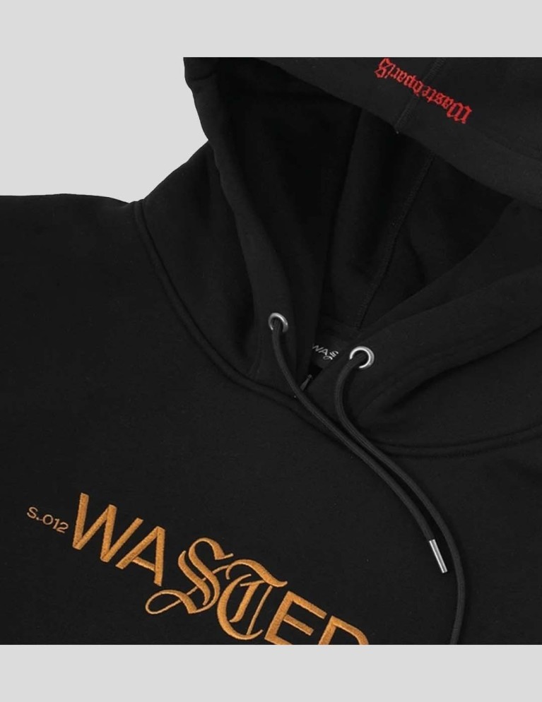 Sudadeira WASTED PARIS estential hoodie black